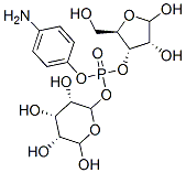 4-aminophenylribofuranoside 3-(ribit-5-yl phosphate) 结构式