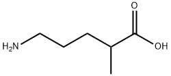 δ-Amino-α-methylvaleric acid 结构式