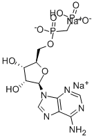 Α,Β-亚甲基腺苷 5'-二磷酸钠盐 结构式