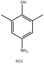 4-amino-2,6-xylenol hydrochloride 结构式