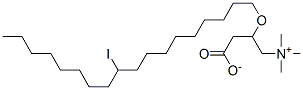 10-iodostearyl carnitine 结构式