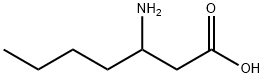 3-氨基庚酸 结构式