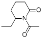 2-Piperidinone, 1-acetyl-6-ethyl- (9CI) 结构式