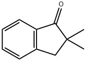 2,3-二氢-2,2-二甲基茚-1-酮 结构式