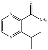 Pyrazinecarboxamide, 3-(1-methylethyl)- (9CI) 结构式