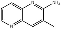 3-METHYL-1,5-NAPHTHYRIDIN-2-AMINE 结构式