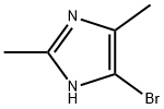 4-溴-2,5-二甲基-1H-咪唑 结构式