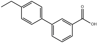 4-ETHYLBIPHENYL-3-CARBOXYLIC ACID 结构式