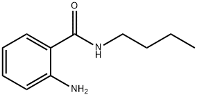 2-氨基-N-丁基苯甲酰胺 结构式