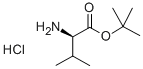 D-缬氨酸叔丁基盐酸盐 结构式