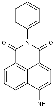 6-氨基-2-苯基-1H-苯并[DE]异喹啉-1,3(2H)-二酮 结构式