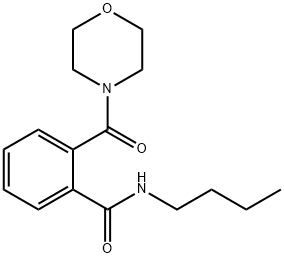 Benzamide, N-butyl-2-(4-morpholinylcarbonyl)- 结构式