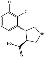 (3S,4R)-4-(2,3-DICHLOROPHENYL)PYRROLIDINE-3-CARBOXYLIC ACID