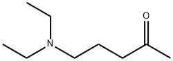 5-二乙氨基-2-戊酮 结构式