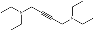 N,N,N',N'-TETRAETHYL-2-BUTYNE-1,4-DIAMINE 结构式