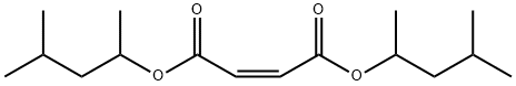 (2Z)-2-丁烯二酸 1,4-二(1,3-二甲基丁基)酯 结构式