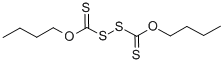 二硫化二正丁基黄原酸酯 结构式