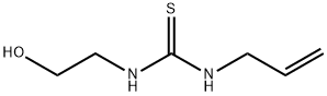 N-(2-羟乙基)-N’-2-丙烯基硫脲 结构式