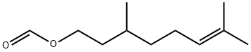 甲酸香茅酯 结构式