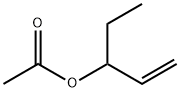 乙酸-1-乙基-2-丙烯酯 结构式