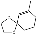 1,4-Dioxaspiro[4.5]dec-6-ene,  7-methyl- 结构式