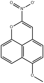 6-methoxy-2-nitronaphtho(1,8-bc)pyran 结构式