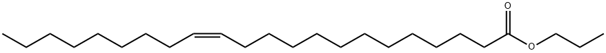 (Z)-二十二-13-烯酸丙基酯 结构式