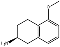 (S)-2-(N-苄氨基)-5-甲氧基四氢萘 结构式