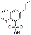 8-Quinolinesulfonic  acid,  6-propyl- 结构式