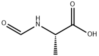 N-甲酰基-L-丙氨酸 结构式