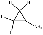 环丙胺-2,2,3,3-D<SUB>4</SUB> 结构式
