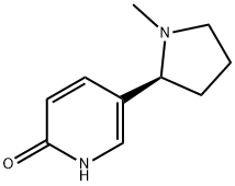 5-[(2S)-1-甲基-2-吡咯烷基]-2(1H)-吡啶酮 结构式