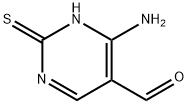 5-Pyrimidinecarboxaldehyde, 4-amino-1,2-dihydro-2-thioxo- (9CI)