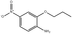 4-硝基-2-丙氧基苯胺 结构式