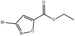 3-溴异恶唑-5-甲酸乙酯 结构式