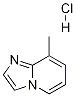 8-甲基咪唑并[1,2-A]吡啶盐酸盐 结构式