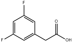 3,5-二氟苯乙酸 结构式