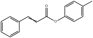 3-Phenylpropenoic acid 4-methylphenyl ester 结构式