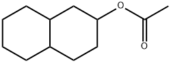 十氢2-萘酚乙酸酯 结构式