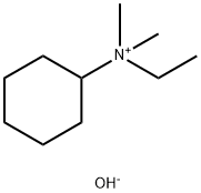 环己基乙基二甲基氢氧化铵 结构式