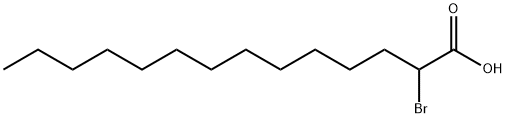 2-溴代十四酸 结构式