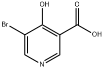 5-溴-4-羟基吡啶-3-甲酸 结构式