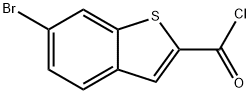6-溴-1-苯并噻吩-2-碳酰氯 结构式