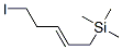 Silane, (5-iodo-2-pentenyl)trimethyl- 结构式