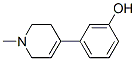 1-methyl-4-(3-hydroxyphenyl)-1,2,3,6-tetrahydropyridine 结构式