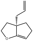 (S)-5-烯丙基-2-氧杂双环[3.3.0]辛-8-烯 结构式