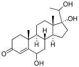 6,17,20-trihydroxypregn-4-ene-3-one 结构式