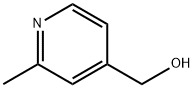 2-甲基-4-羟基甲基吡啶 结构式