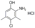 2-氨基-4-氯-3,5-二甲基-苯酚盐酸盐 结构式