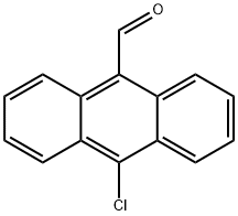 10-氯-9-蒽甲醛 结构式